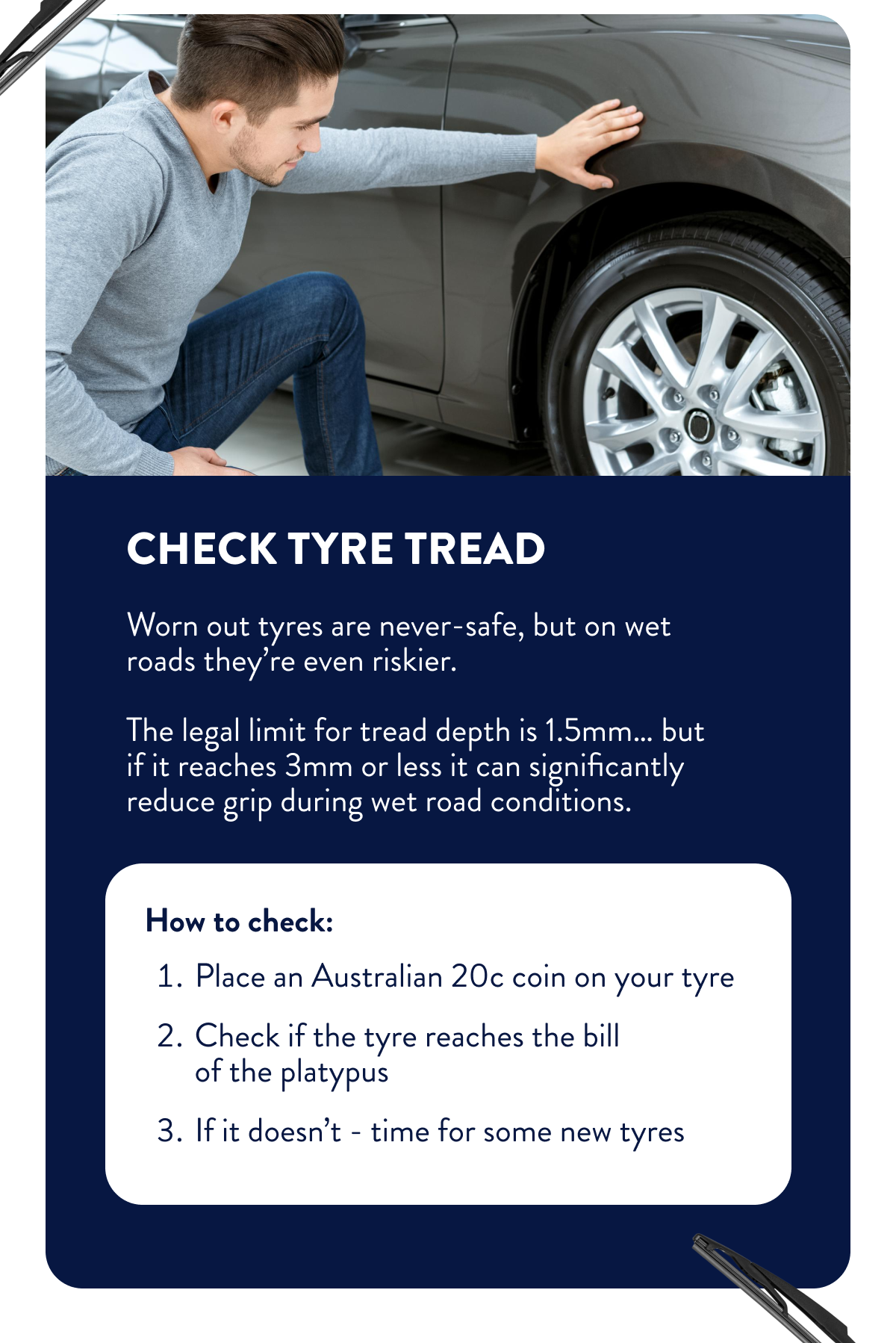 CHECK TYRE TREAD